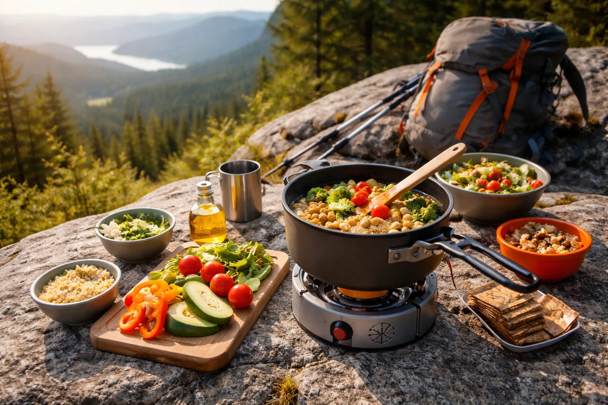 Comment préparer des repas en plein air faciles et nutritifs lors d'une randonnée