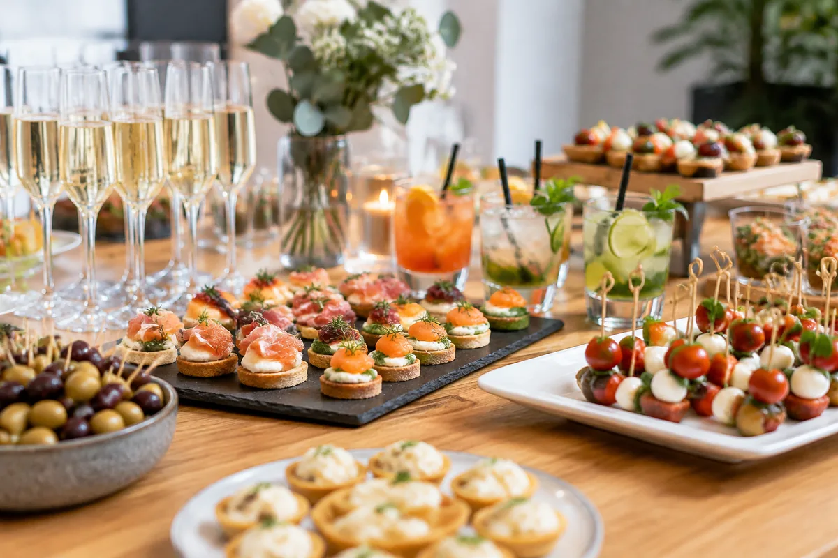Comment calculer les quantités d’un cocktail dînatoire pour 30 personnes ?