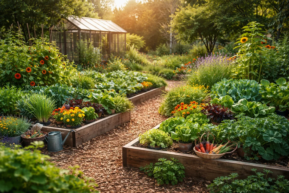 Comment réaliser un jardin en permaculture économique et esthétique