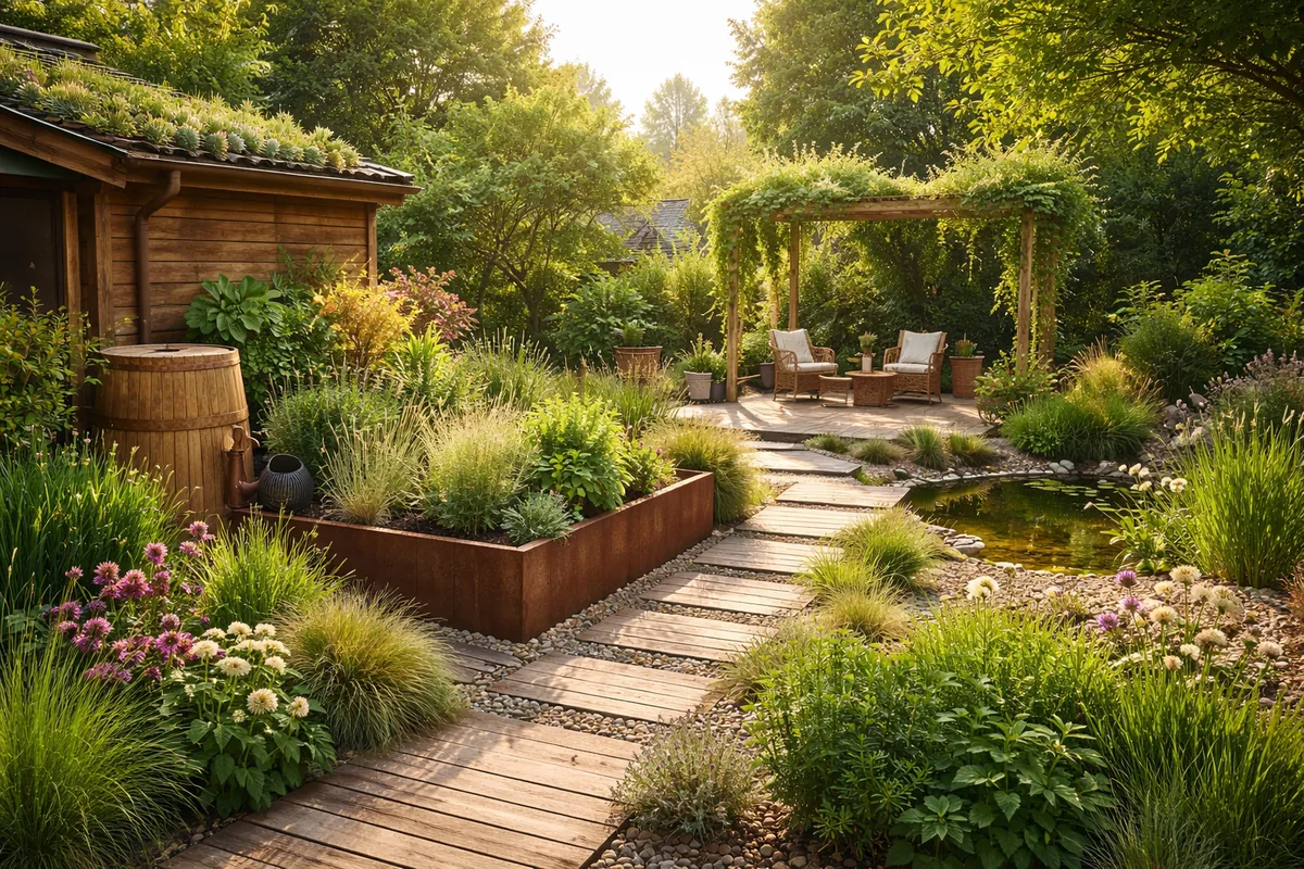 Comment aménager un jardin durable avec des matériaux écologiques