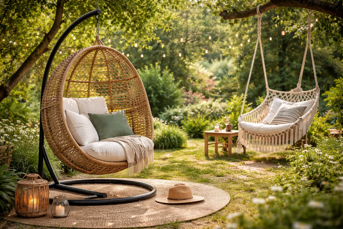 Comment choisir un mobilier suspendu pour s'évader dans son jardin