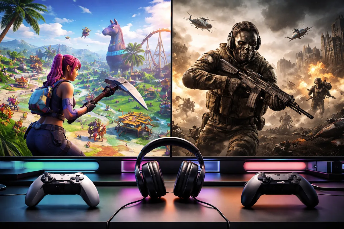 Quel est l'impact des modes de jeu créatifs sur Fortnite et Call of Duty