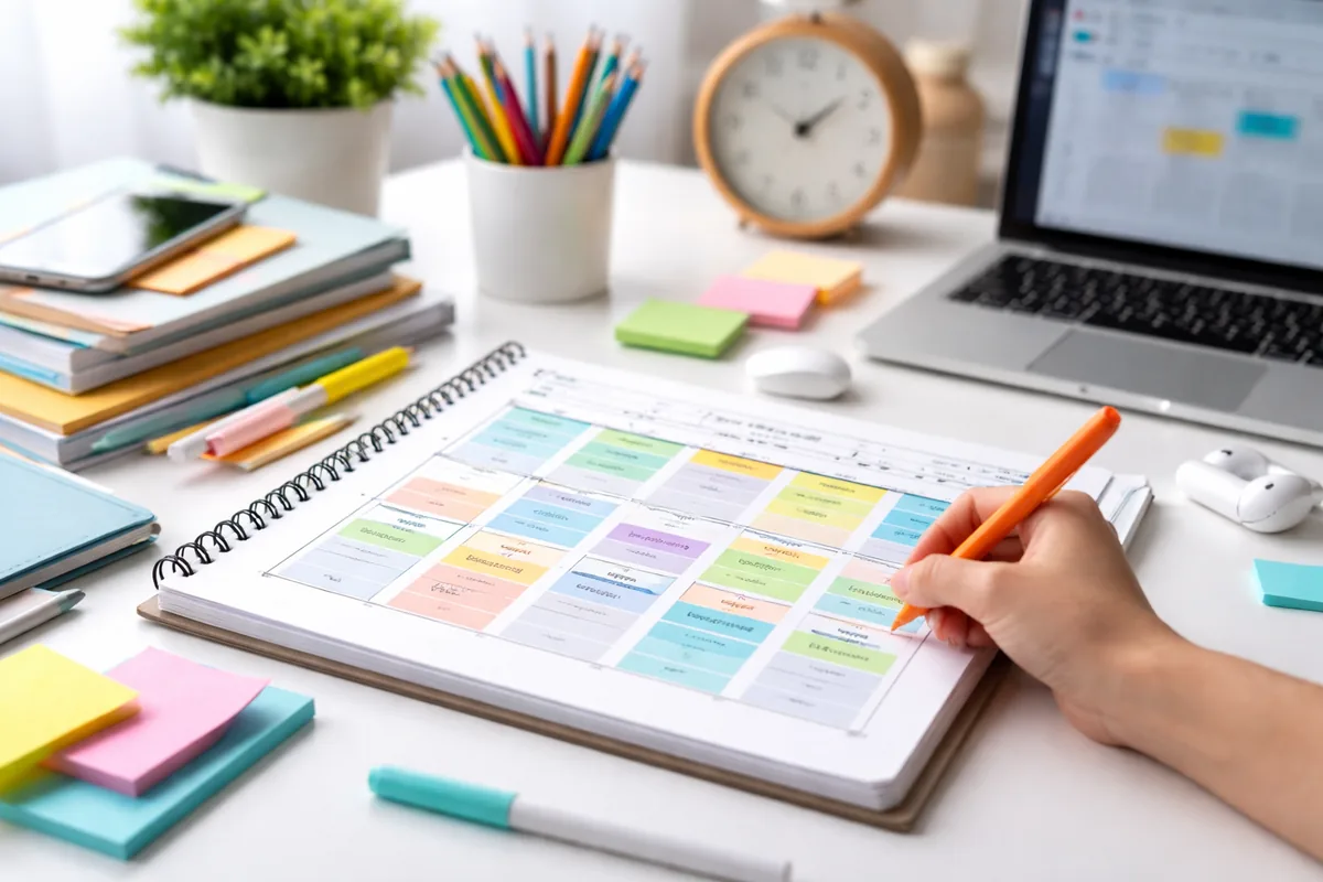 Comment optimiser ses révisions pour le Bac et le Brevet avec un planning gratuit