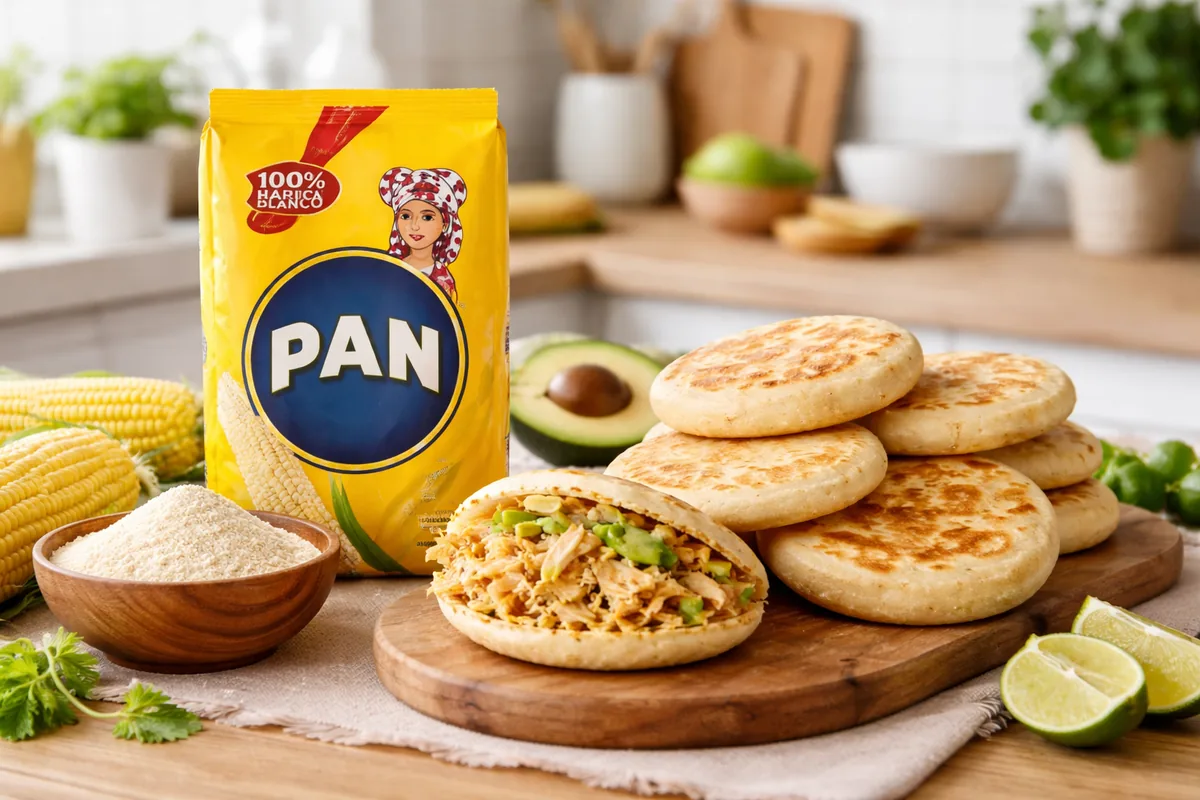 Comment utiliser la farine Harina Pan pour faire des arepas et autres plats