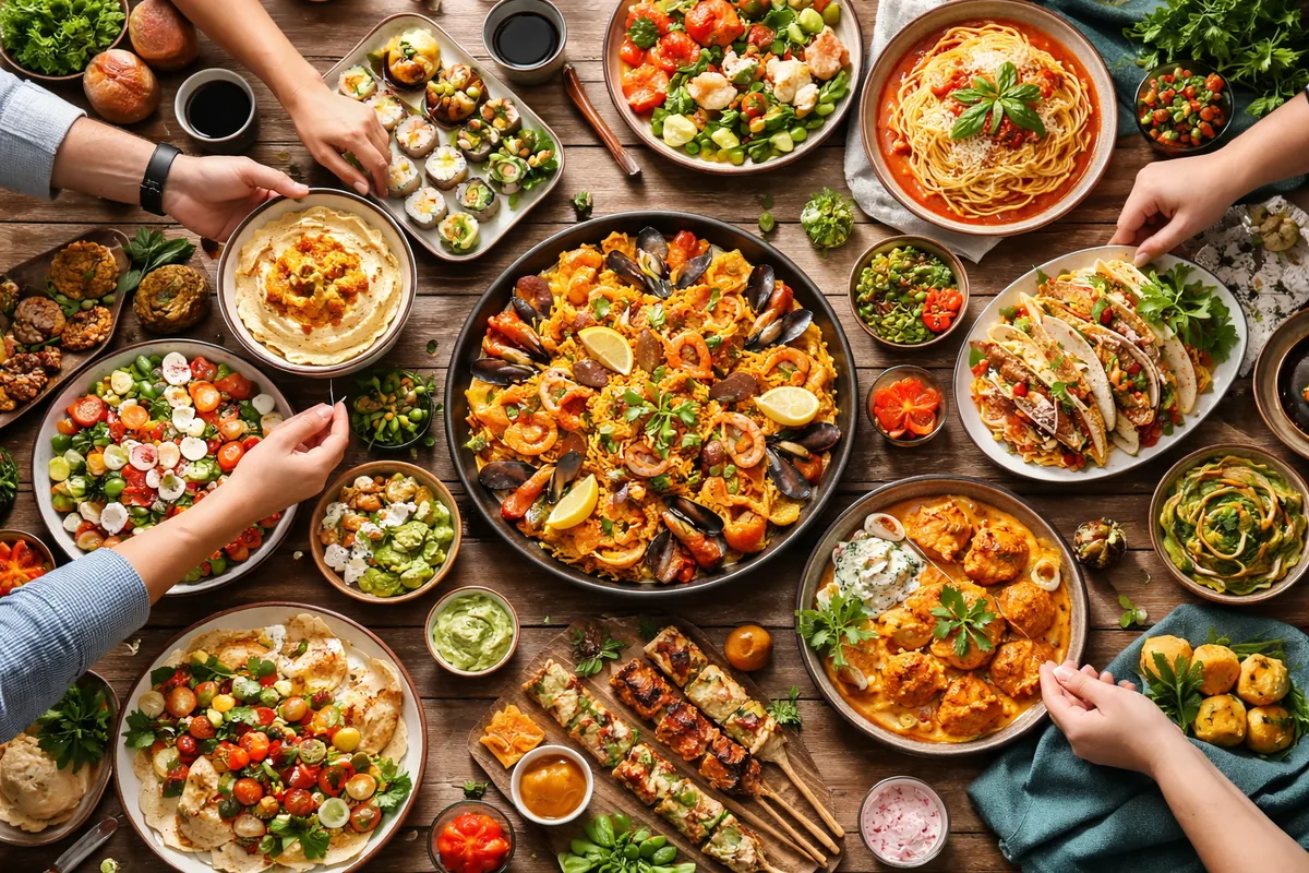 Comment la cuisine du monde peut enrichir vos moments de partage ?